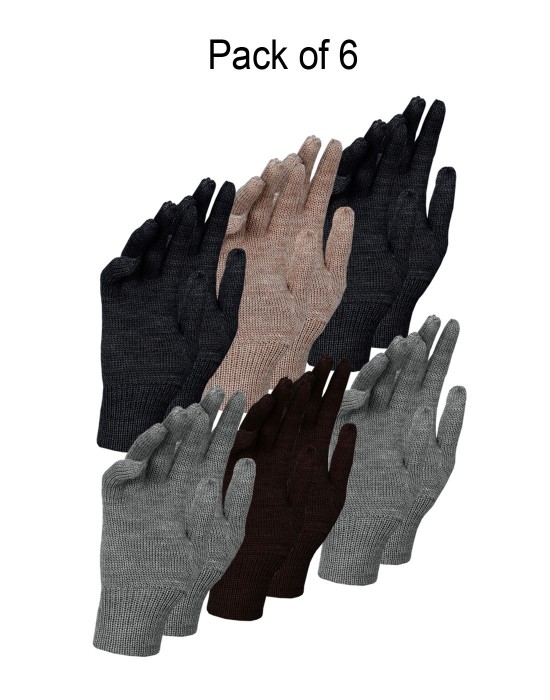 Baby Pure Wool Gloves P6